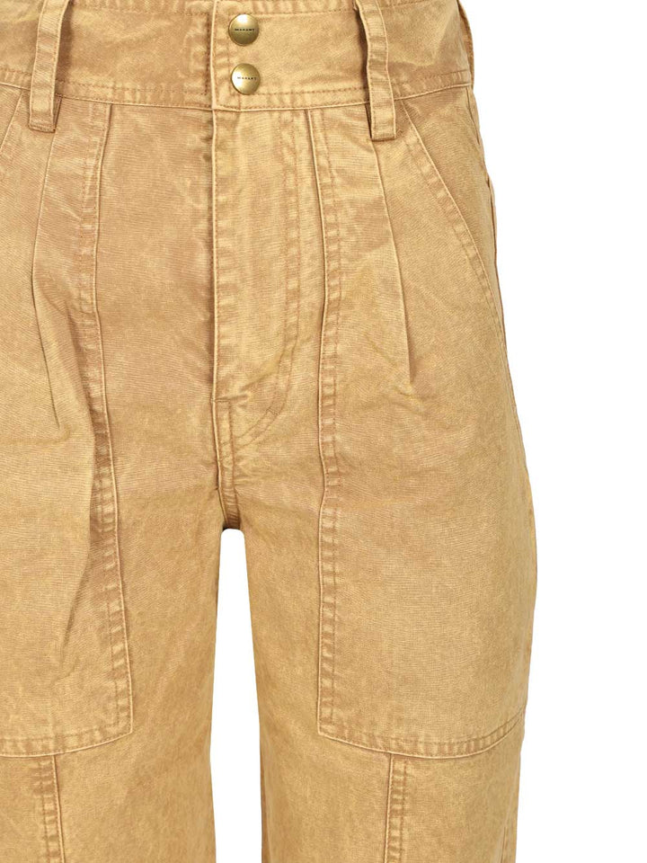 Marant Etoile Kiana Trousers - Brown | 8b28ff60f2f4d100f57460b96ef1348d2f2e5032