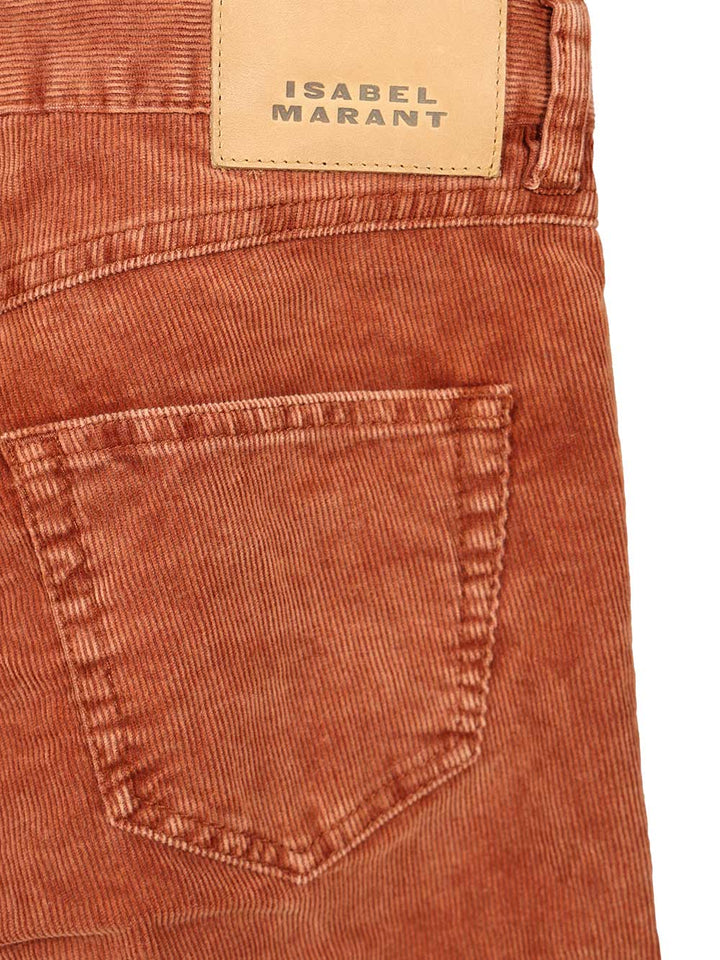 Marant Etoile Leniya Trousers - Brown | a552d65cb56aacdcf8709057a7801fdc4f504bdf