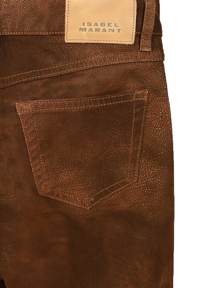 Marant Etoile Kelsie Trousers - Brown | efba2d6b19d6a5ee35f46d7297a0700724e782d4