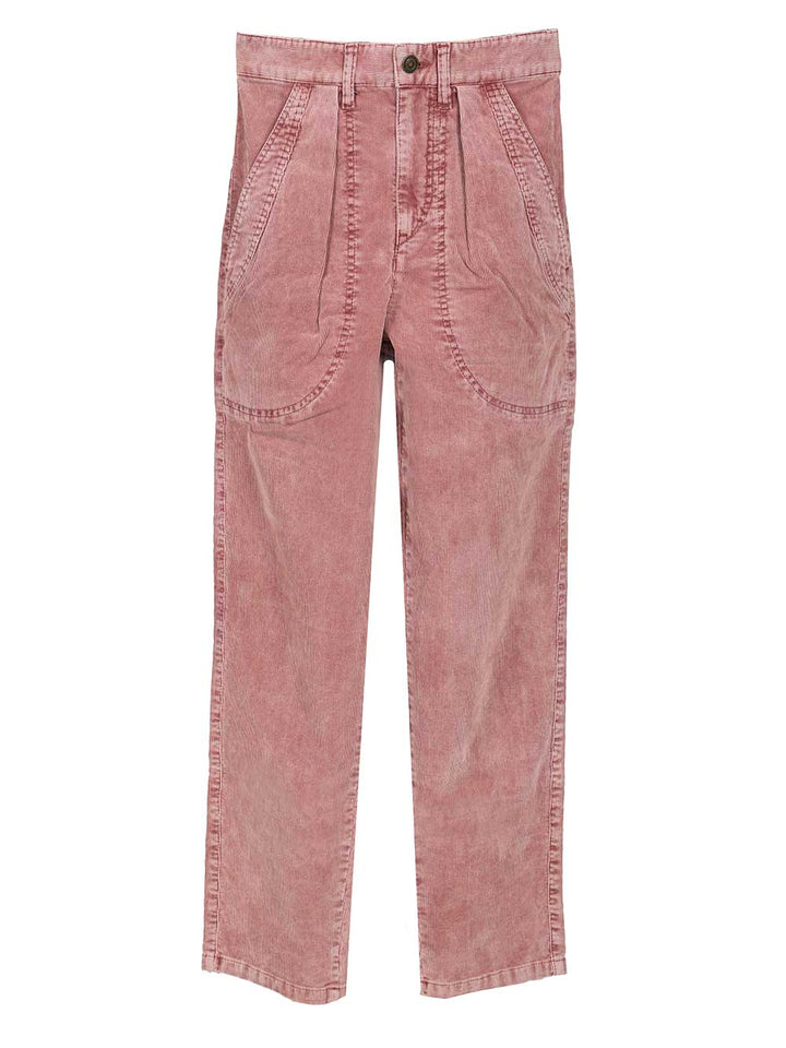 Marant Etoile Onyta Trousers - Rose | 9235f2c08a9ffcc7d5425237af13dab337496dc6