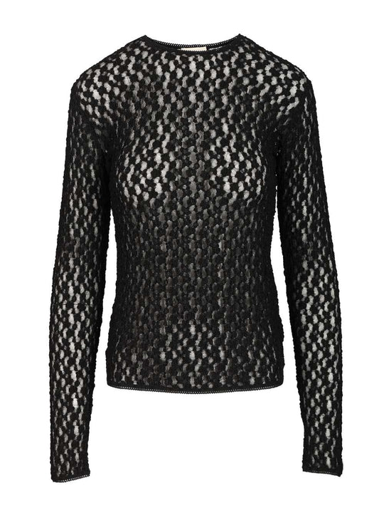Gaelle Knitwear Black
