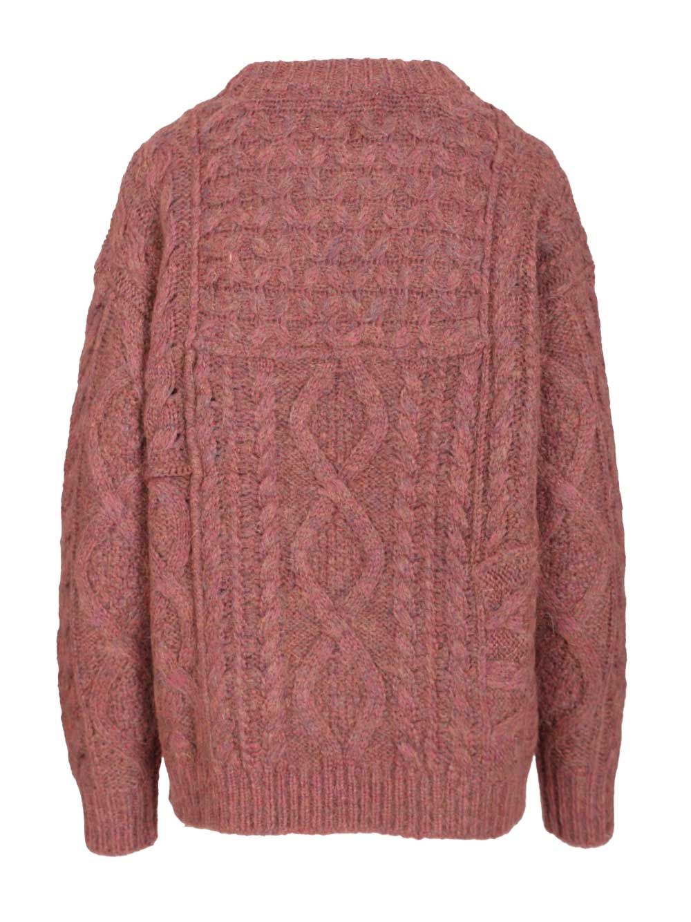 Marant Etoile Deotille Knitwear - Rose | 065671d37e768fc001b1adb986087c4fbebd16da
