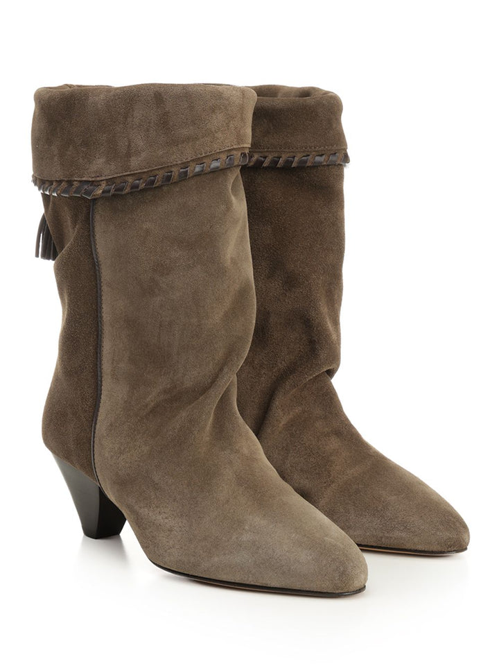 Isabel Marant Dalby Boots - Brown | 547e0f356f9c3cc6b232d1d4da5398acc5f062e7