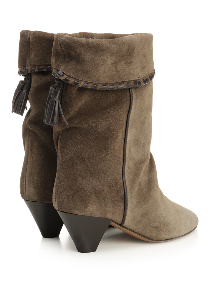 Isabel Marant Dalby Boots - Brown | 7eff614252b7273c522097be2dd778e036352b25
