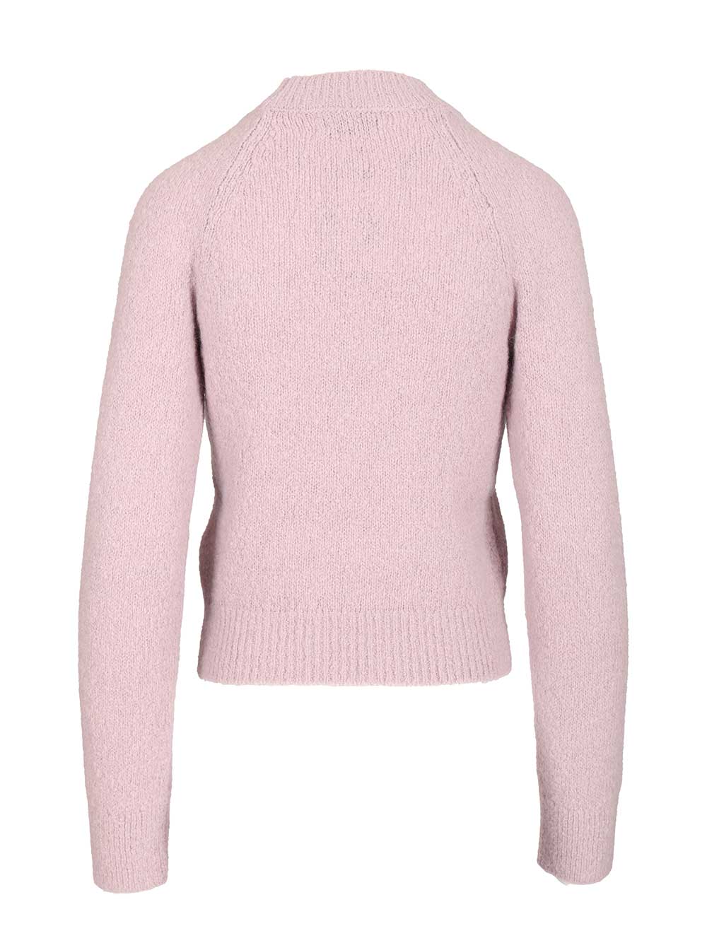 Dries Van Noten Fitted Sweater Knitwear - Violet | f96b4a7e94a47c97c0f43594d85364d83c85da98
