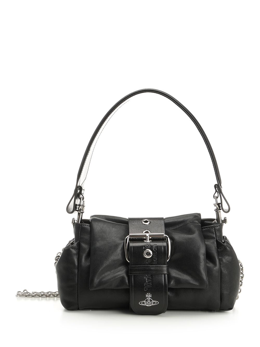Vivienne Westwood Hazel Treasure Handbags - Black | dbe35f6970e89a173022bed1cd8d8ea24a3ff728