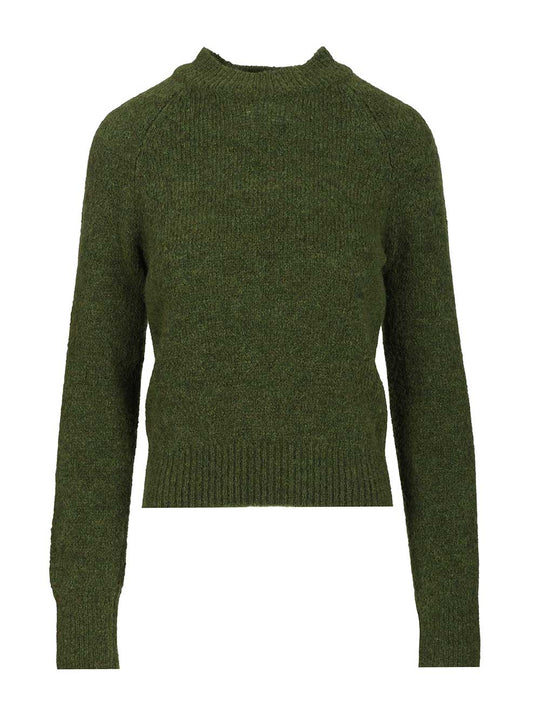 Fitted Sweater Knitwear Green