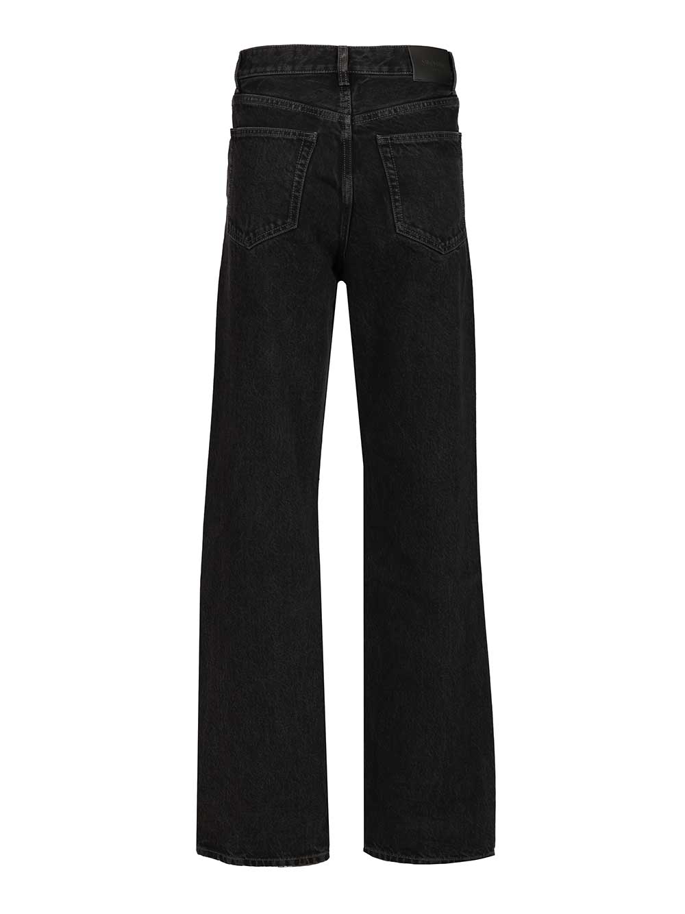 Saint Laurent V-Neck Jeans - Black | b8c7bf4d80257d42f3aa9ca0e09600e320cb1ee5