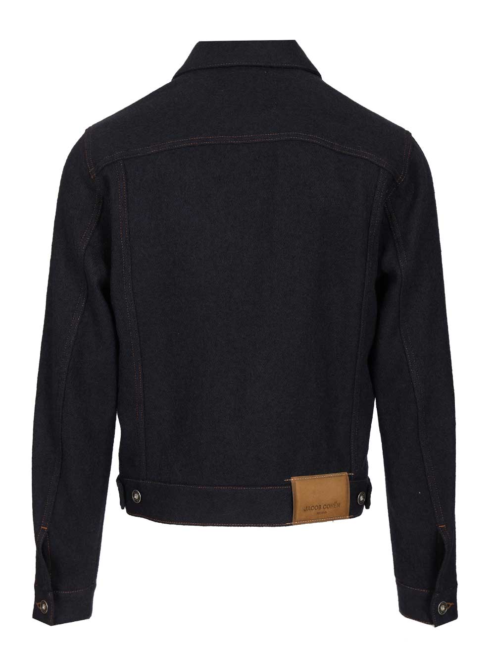 Jacob Cohen Wool Trucker Jacket Jackets - Blue | a4a6bf1b54155ee6c837b73b34f683907afc892f