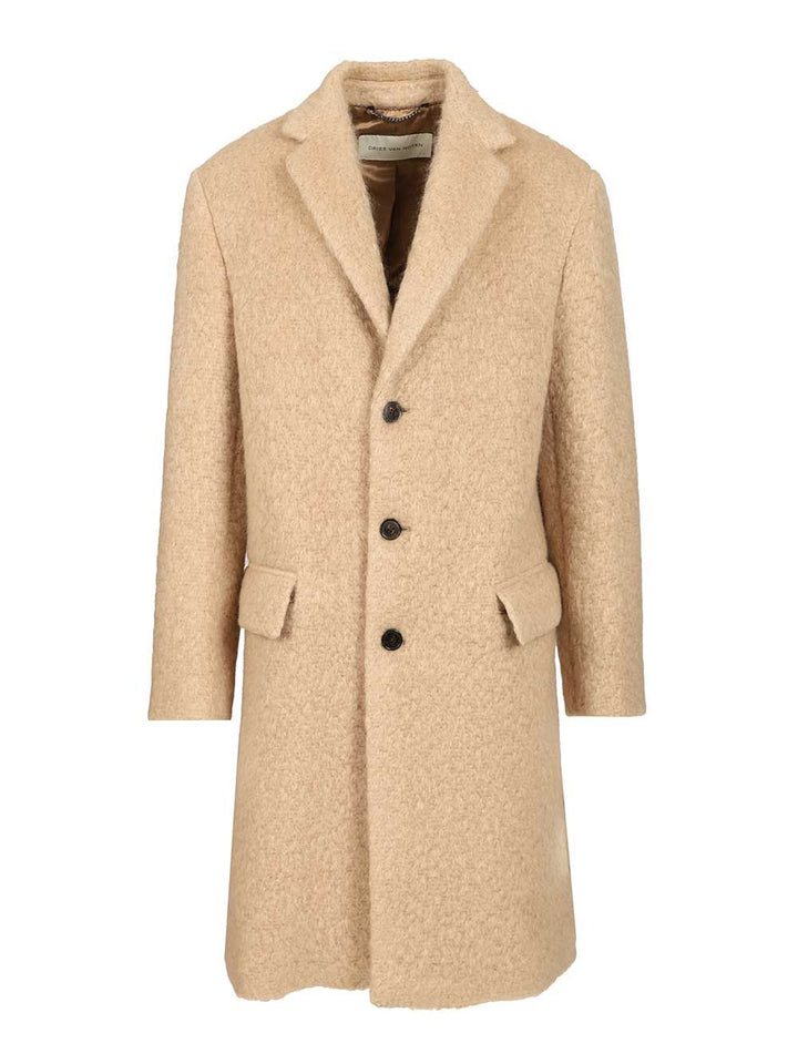 Dries Van Noten Rustic Coats - Beige | 553d486280f2c7190d1ee583557e949baeaed5b4