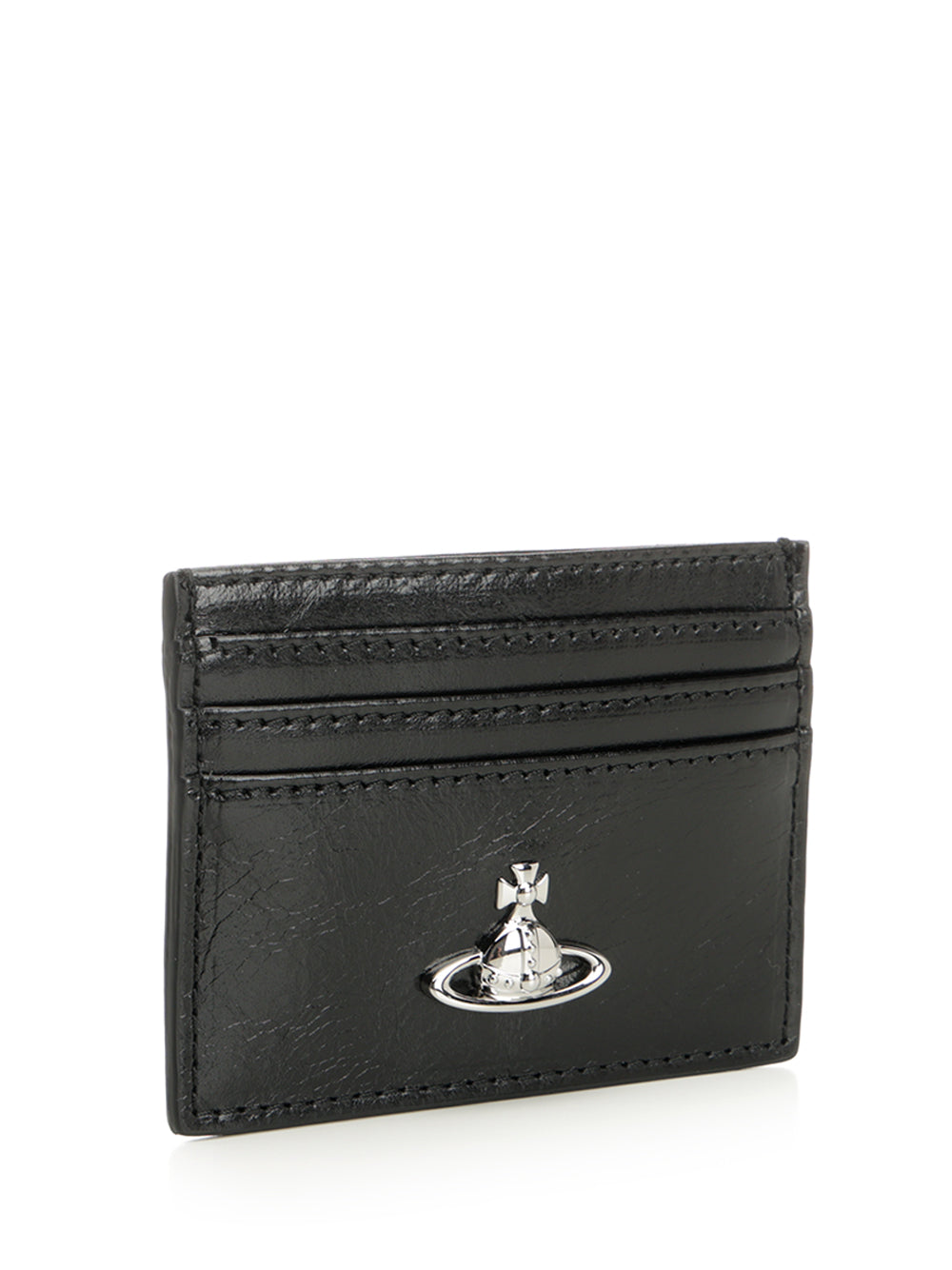 Vivienne Westwood Leather Card Holder Small leather goods - Black | b3f013f3c882dd2a43cdf881ca82a80007dd06cc