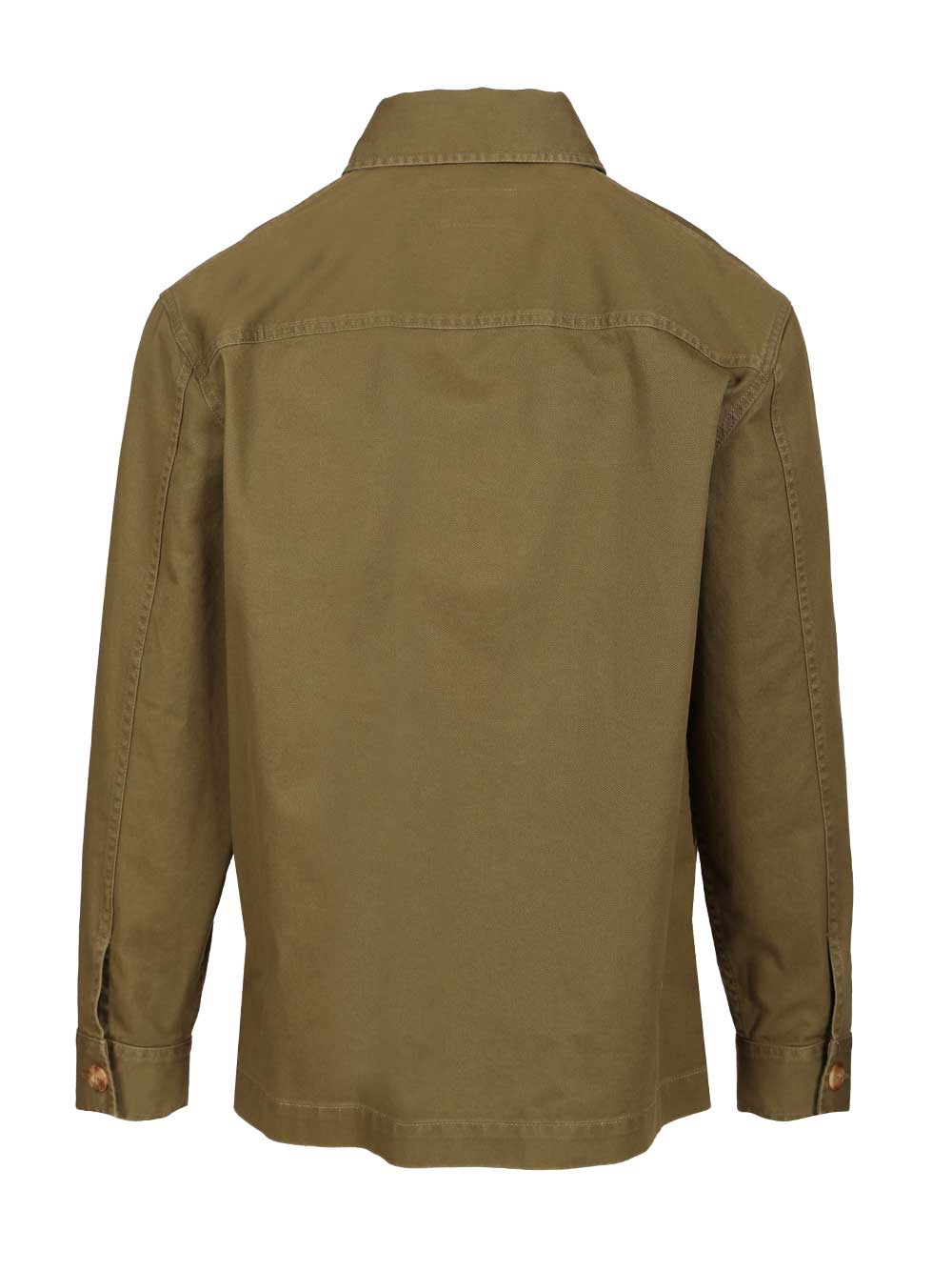 Saint Laurent Cassandre Overshirt Jackets - Green | aec75a563fef4e24171909dc9da7c141991290ca