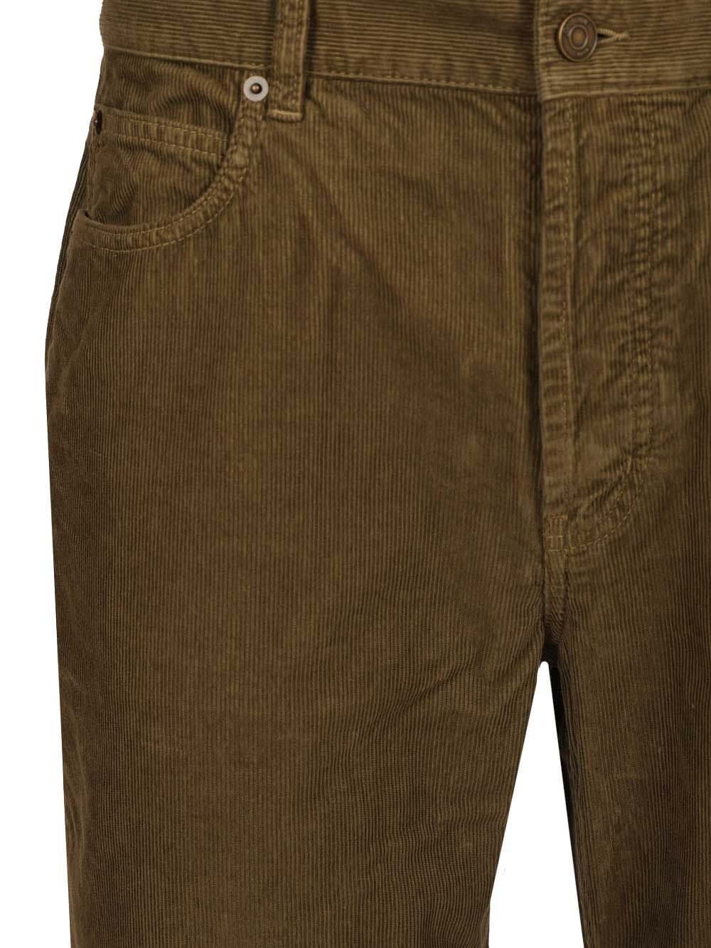 Saint Laurent Corduroy Trousers Jeans - Green | bd986dfc6b80ad10b2ad1e55a42a5cecd156c9bd