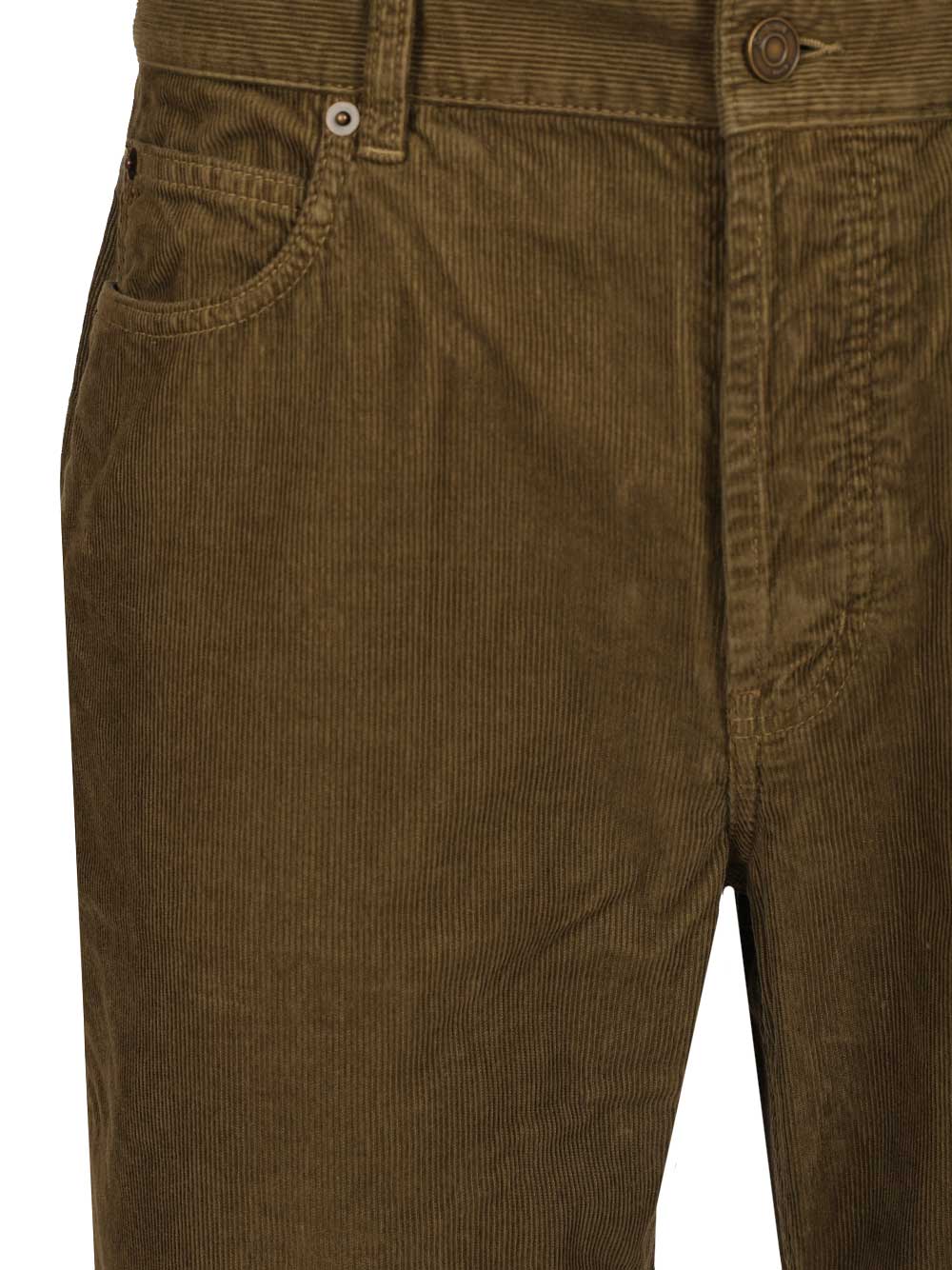 Saint Laurent Corduroy Trousers Jeans - Green | 24d8a466926e1547602689eab8c268a5d3a9439f