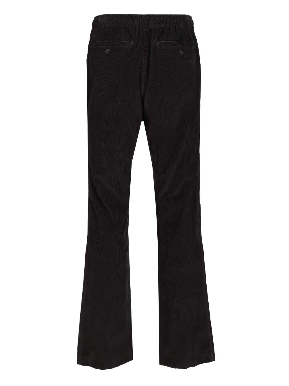 Palm Angels Cotton Trousers - Black | 60f22473b494e9075d8b95fbc51bb24eb6663ec0