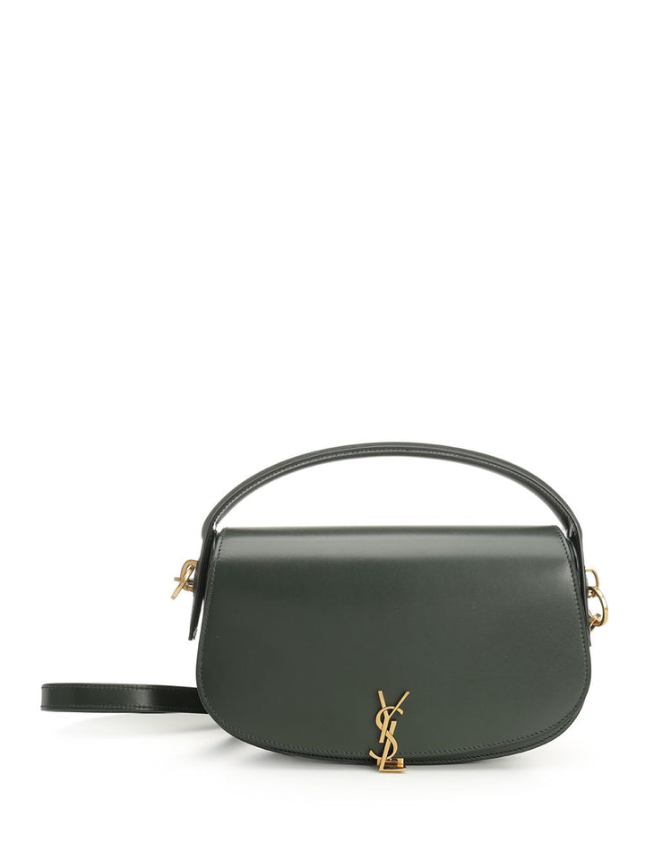 Saint Laurent Voltaire Shoulder Bags - Green | e014353ac1170d349b4a16d9290803ee3116185f