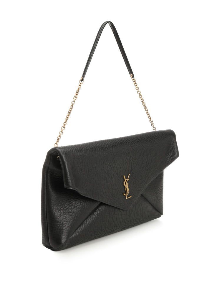 Saint Laurent Envelope Cassandre Small leather goods - Black | 8d4066ba07918274ba1ddc124fc42ab618da9030