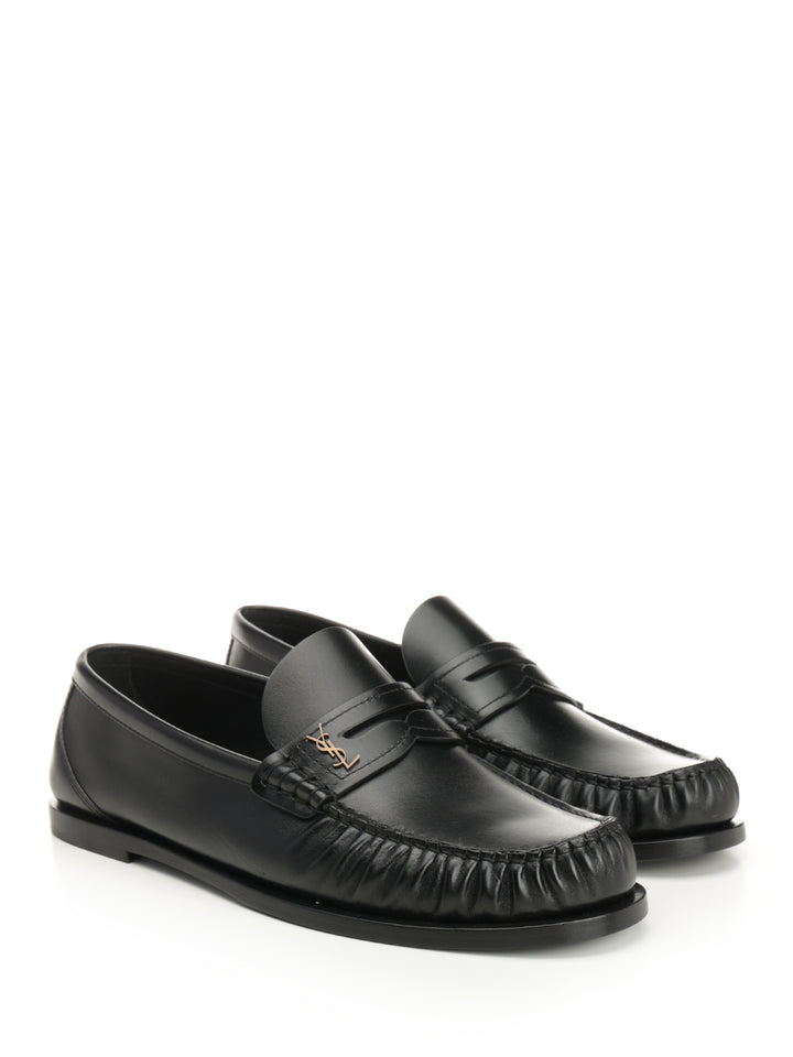 Saint Laurent Soft Moccasins Scarpe basse - Black | 361d349b57ba93fc6dafafe967050adf49920836