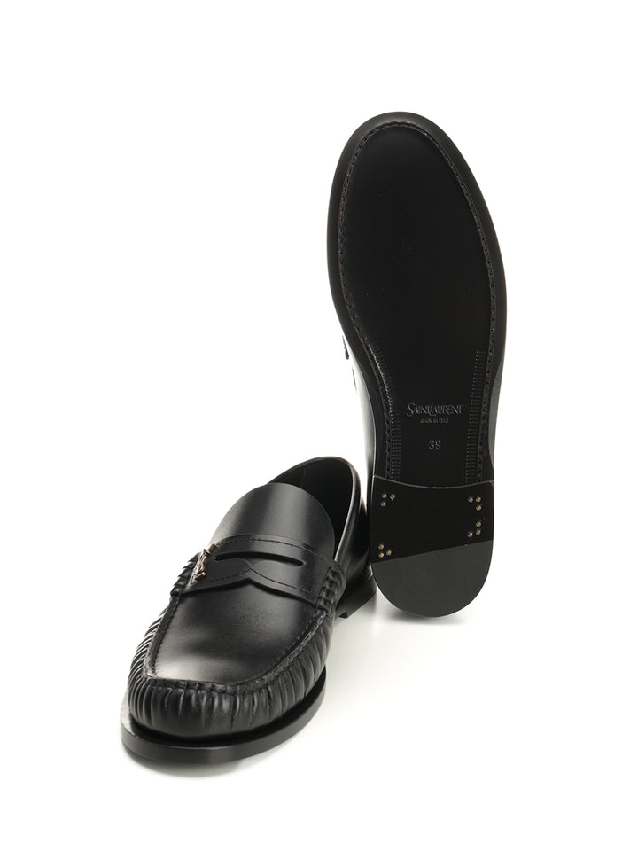 Saint Laurent Soft Moccasins Scarpe basse - Black | e0803a13ae729df46a4b7e3bc1297134cff27d2b