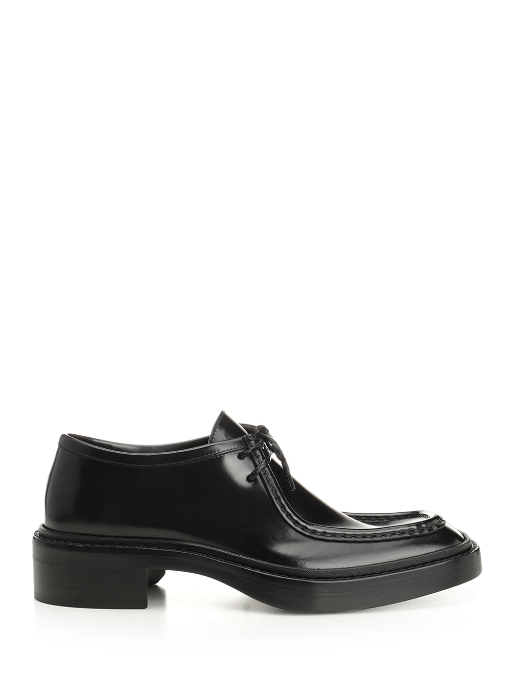Saint Laurent Harvey Lace-Up Shoes - Black | 1597c7429848a46870f164a9281879f3df76a04d