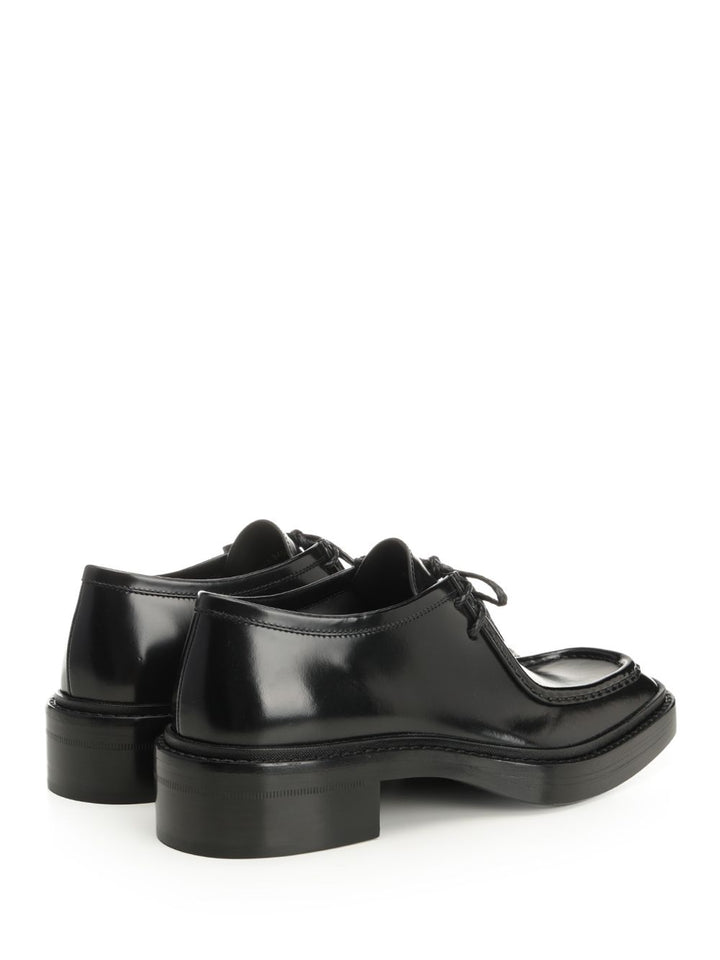 Saint Laurent Harvey Lace-Up Shoes - Black | 76e1282277a37d89bc8b54e3b13dec0e30e65ee5