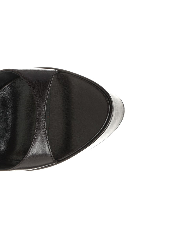 Saint Laurent Rossy Sandals - Brown | e8874f0ce9fc043772b91db2b7929d0f8154c771