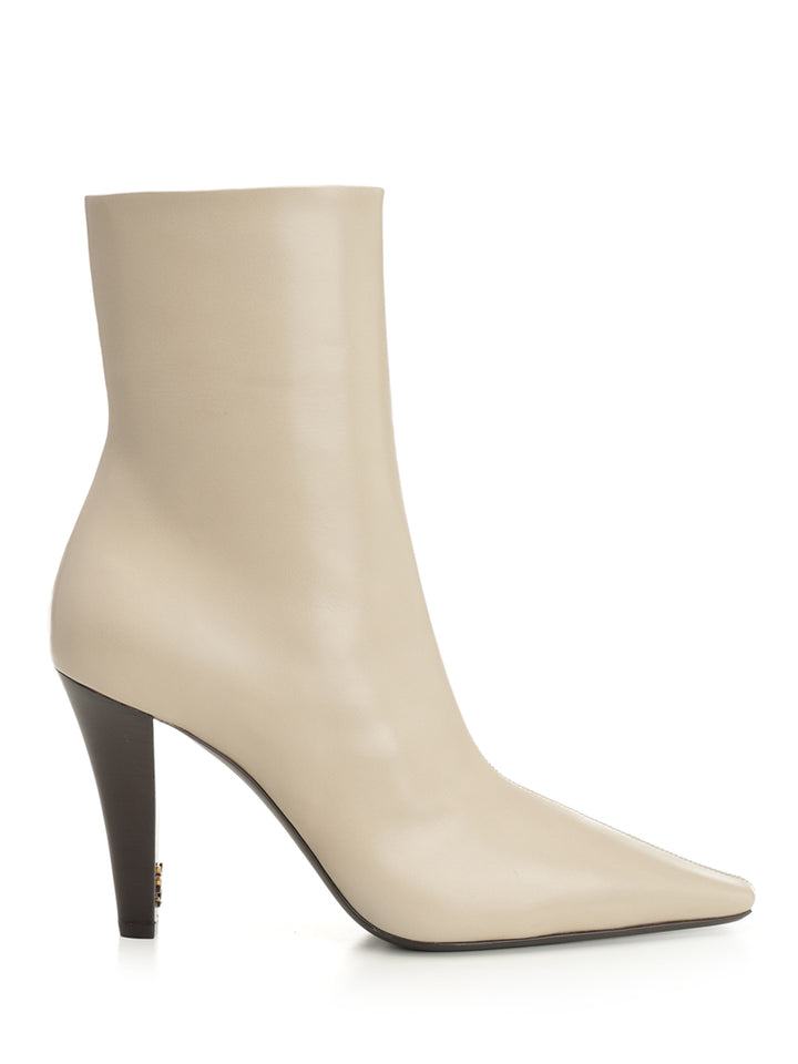 Saint Laurent Jill Boots - Beige | 4c09b29d7fe394b2eb92e1923dfa6501b4d0a1e8