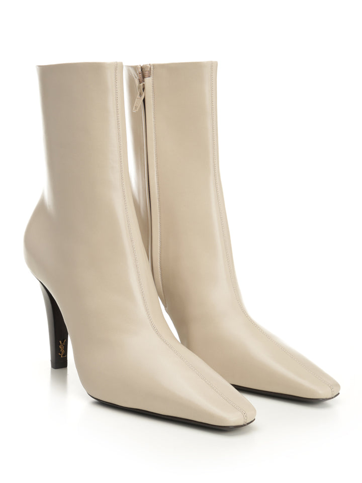 Saint Laurent Jill Boots - Beige | 2e4fea4e1277a69b96ed635a2ba823b67b645dc7