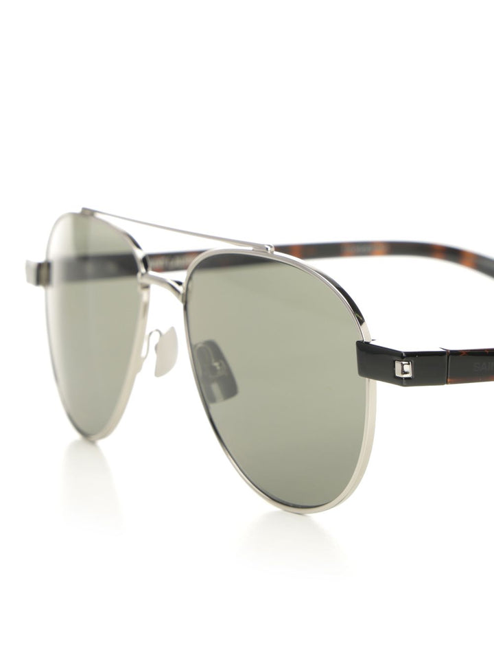 Saint Laurent Sl 843 Glasses - Silver | a28b56f392ff774dd4c8fde6db60acc6f432e250