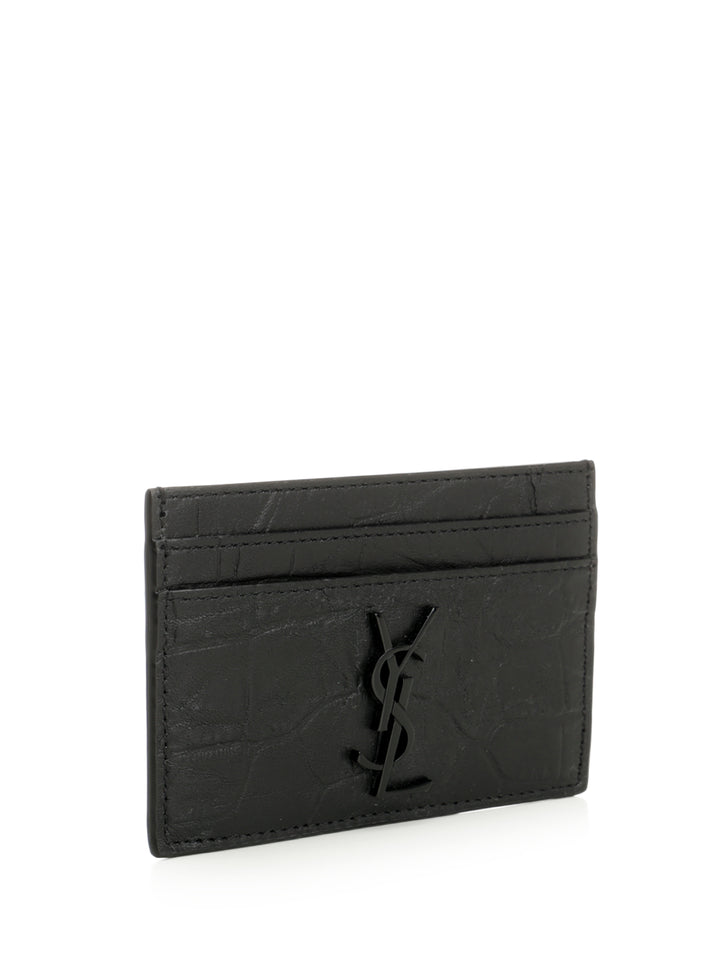 Saint Laurent Cassandre Wallets - Black | 457288901aa8279364a2c6201b9ce72ed90708d5