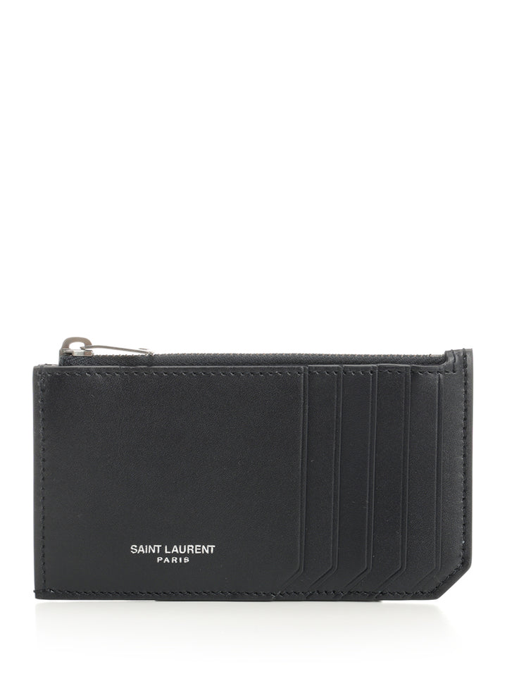 Saint Laurent Saint Laurent Paris Wallets - Blue | 25afe959237ad66e31055f5cdf3560c988e3bf66