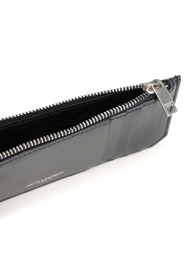 Saint Laurent Saint Laurent Paris Wallets - Blue | 409b9b69f0665ab335c27d4a80ccd81e36e8c12b