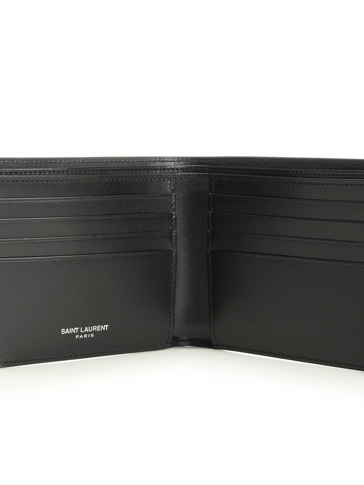 Saint Laurent Cassandre Wallets - Black | ba6e9af49388caeb74f71b7db008c827d5056afa