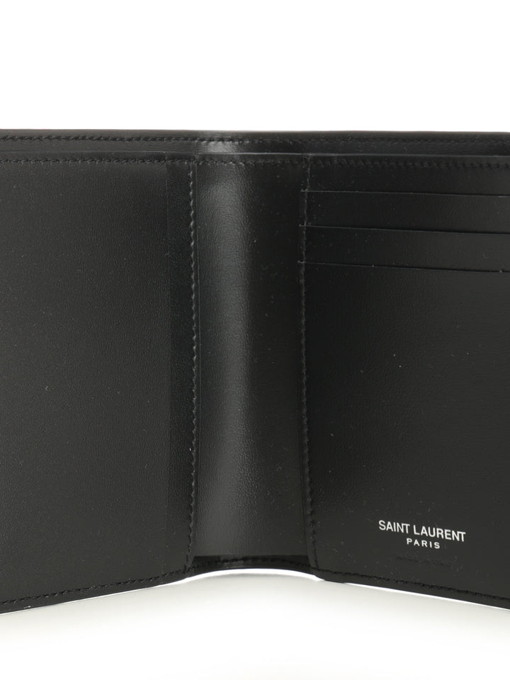 Saint Laurent Tiny Cassandre Wallets - Black | 51e52ea3ddc244b6501bf91b8d3fef517fc164d5