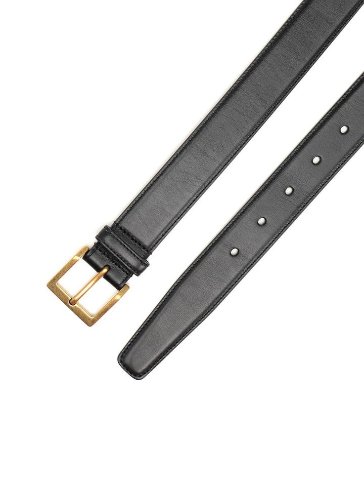 Saint Laurent Vadim Belts - Black | 5cf65b225ab8189f415eeb71cdc8888c28b139c9