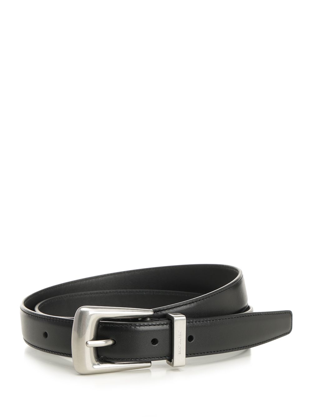 Saint Laurent Folk Belts - Black | b74924337ea1067c6035b0f35adc61103f54651d