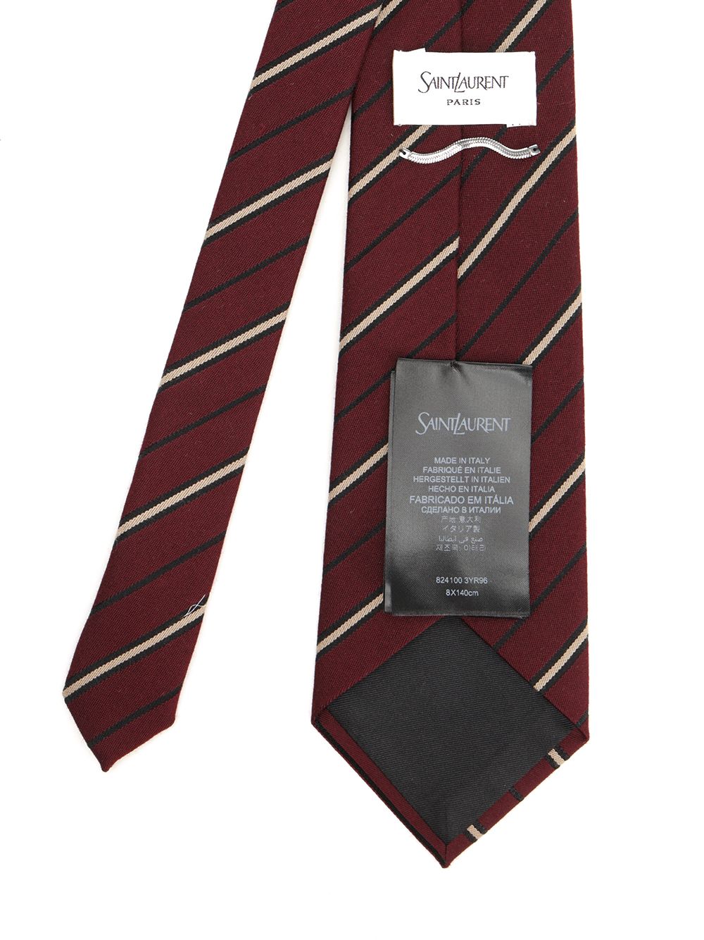 Saint Laurent Wide Tie Ties And Bow Ties - Red | 6bb82667256b31fbbeafbc15f7c43f851451915a