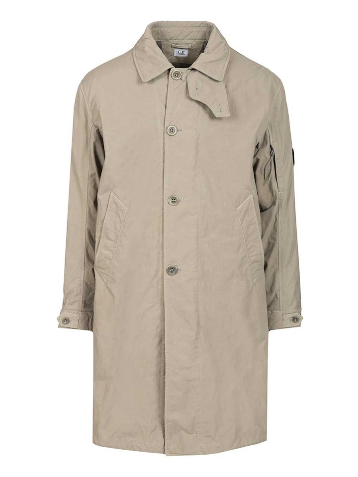 C.P. Company Padded Coat Jackets - Grey | 5e968c55e3dcf1231c562acaf5ba3ca6947b4a56