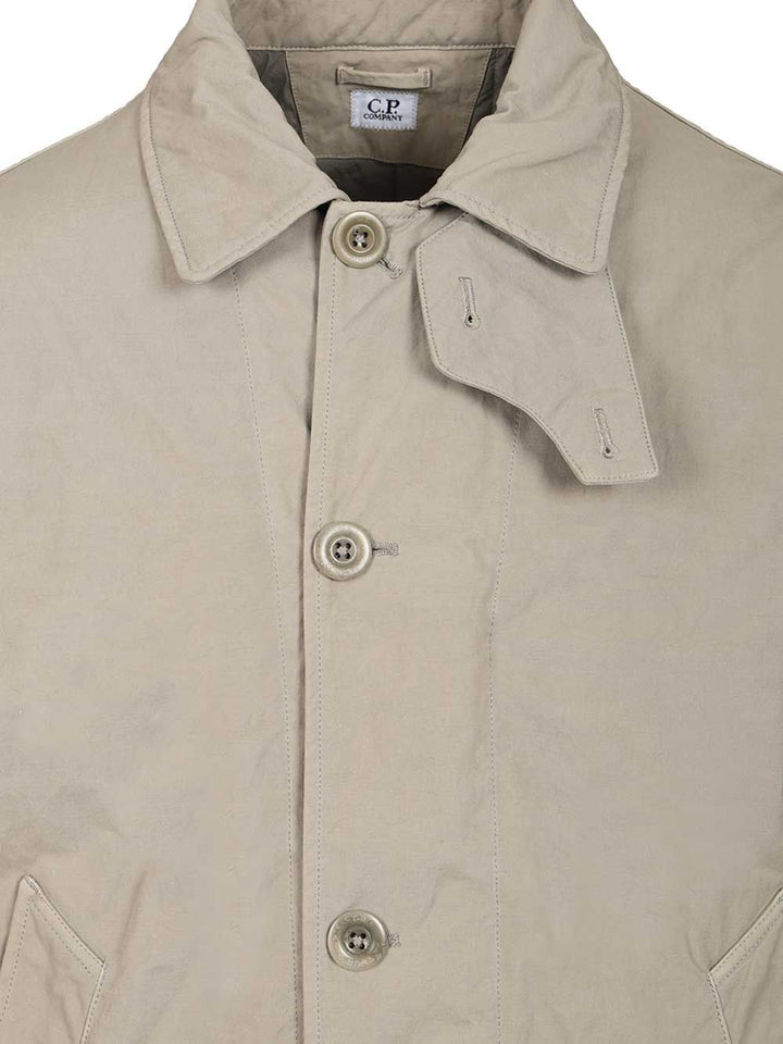 C.P. Company Padded Coat Jackets - Grey | 89de6dd914894f6df0ac9066fe665ec4d3276c5f