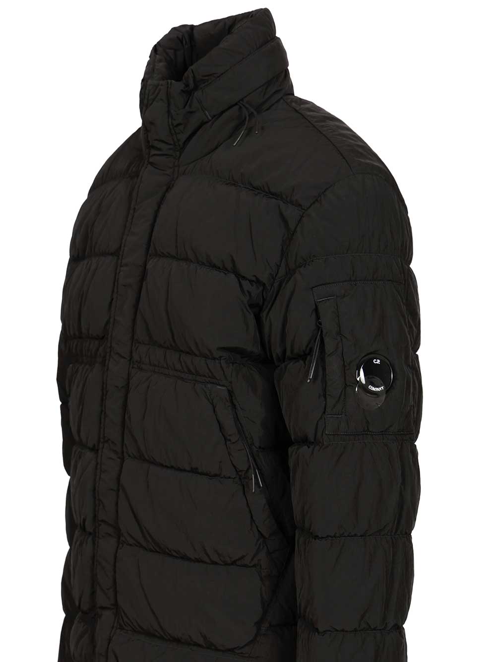 C.P. Company Down Jacket In Chrome-R Jackets - Black | f4a977046d0188dc822c729dea319f5d383b4ce6