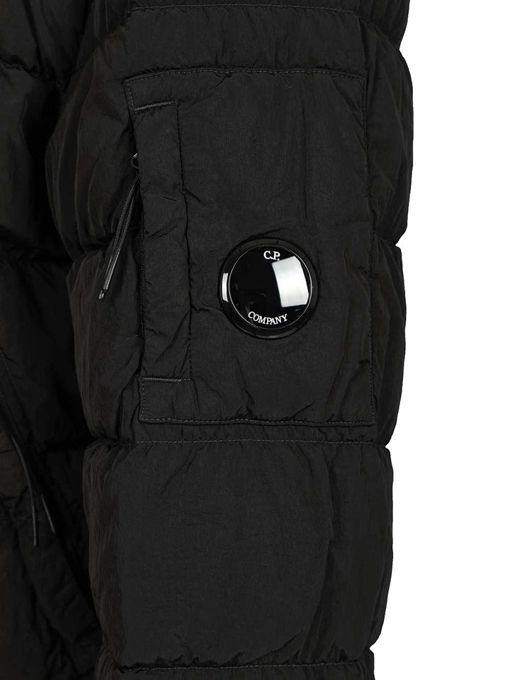 C.P. Company Down Jacket In Chrome-R Jackets - Black | a5e1bbf2569cb2ef8d52ec0124a39ace440053a7