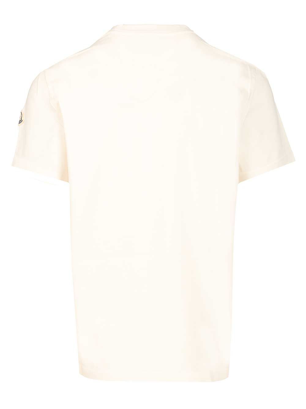 Moncler Cotton T-Shirt - White | 246bfc0d2d1b0ae9e2d39d12b5c26ce1a7c91c2f