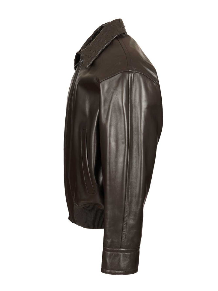 Bottega Veneta Leather Jacket Jackets - Brown | 1924b73c72403ffc05c53c78c2056a15b731579c