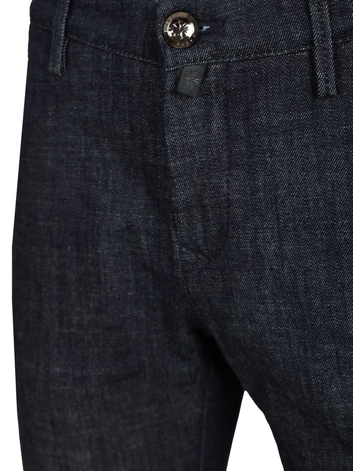 Jacob Cohen Slim Bobby Chino Pants Trousers - Blue | 6001b6a463351e1918da0befaed2cfeeb5bc432c