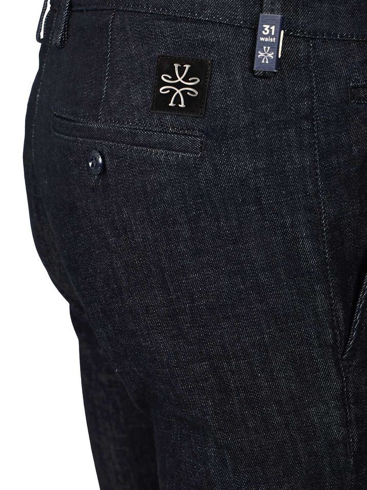 Jacob Cohen Slim Bobby Chino Pants Trousers - Blue | 6e371c321ece0db2b97d441888fb6fd8fef3b0f0