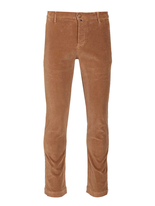 Slim Fit Trousers Brown