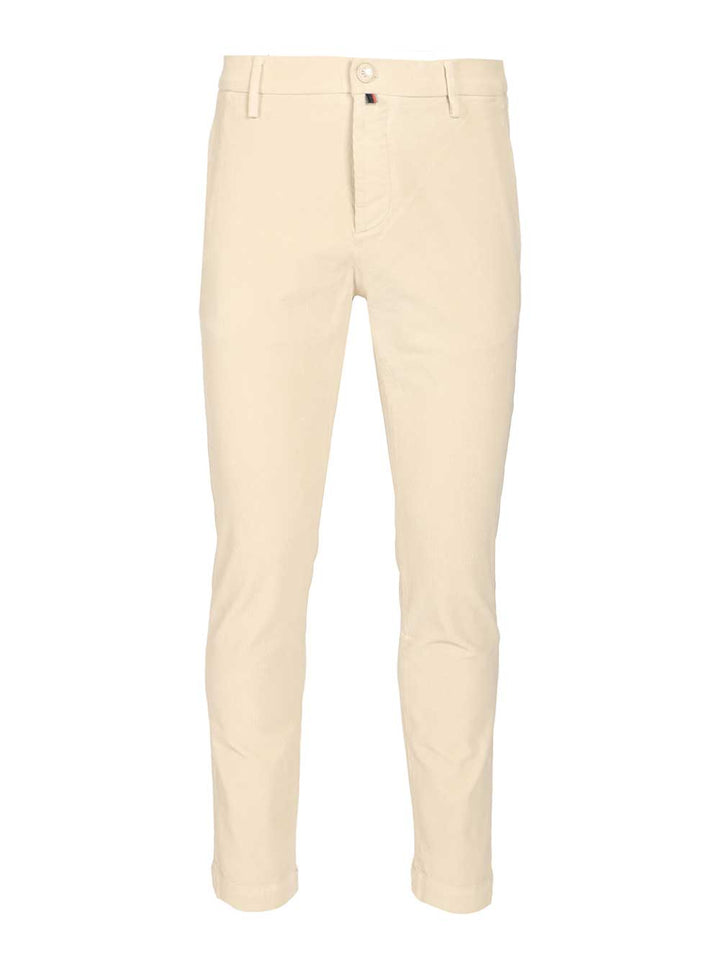 Jacob Cohen Slim Fit Trousers - White | fb23d641b960c7675091aebc8aec6312bab27507