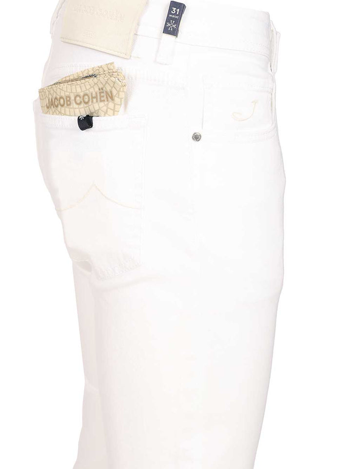 Jacob Cohen Nick Slim Jeans - White | 414a5d8eb817d0f4e5a0d7e4e4ae33bb03b34e6c