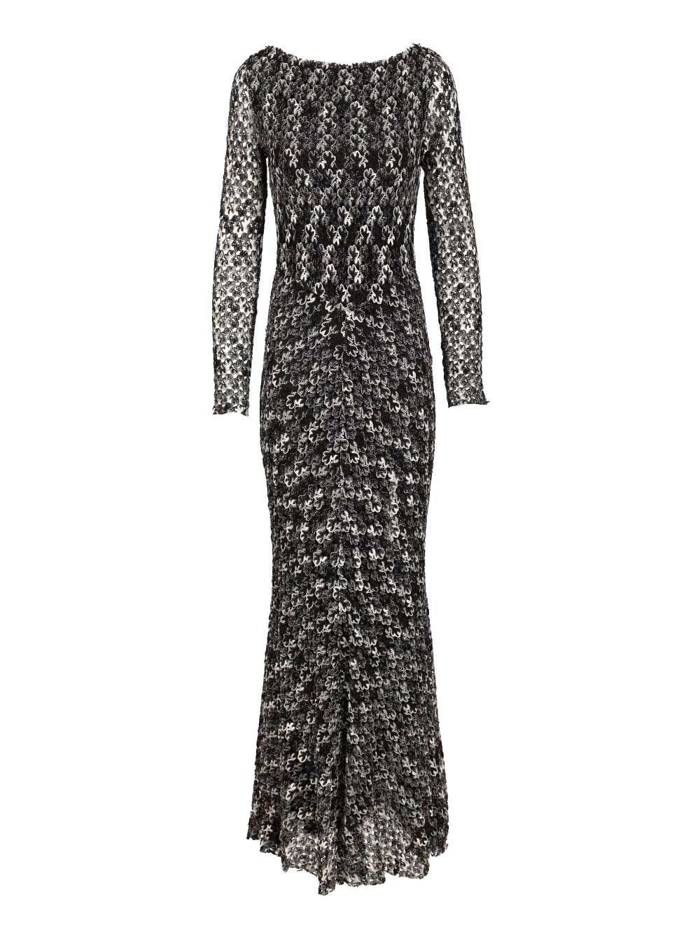 Missoni Long Floral Lace Dress Dresses - Multicolor | 147c6f97a5c051a722aa0345095fdcdf2b4aabf3