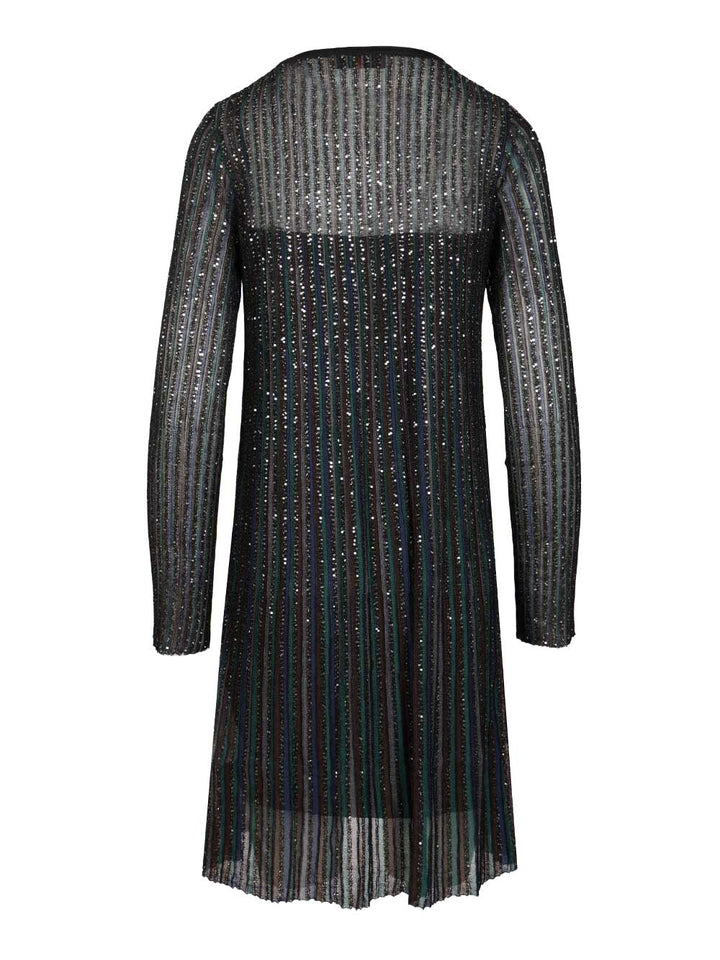 Missoni Short Dress In Lurex Dresses - Black | a6d7571ae90bcf9047652c0463a9513df807d7cd